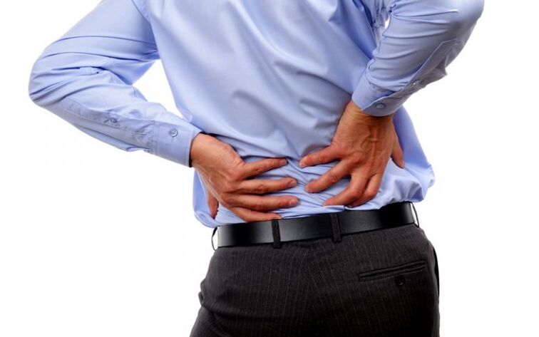 Rückenschmerzen bei lumbaler Osteochondrose