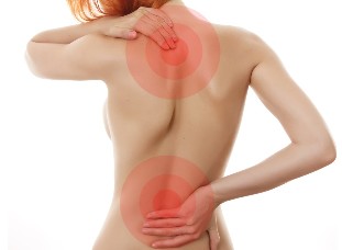 Schmerzende Rückenmuskulatur